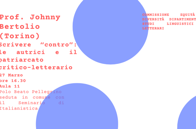 Collegamento a Scrivere “contro”: le autrici e il patriarcato critico-letterario